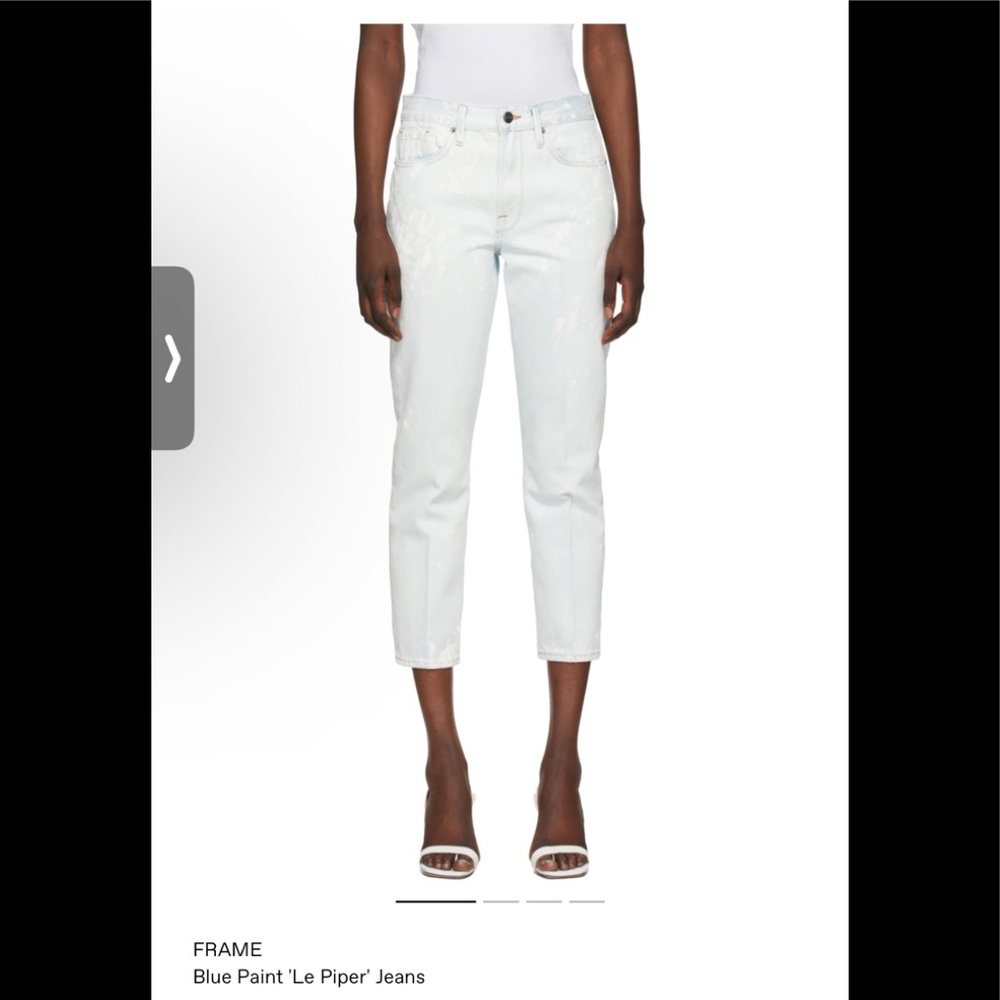 Frame Blue Paint “Le Piper” Jeans